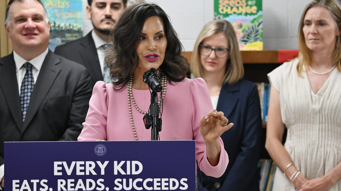 Michigan Gov. Gretchen Whitmer unveils opposition to Consumers Energy's plan to sell its dams 