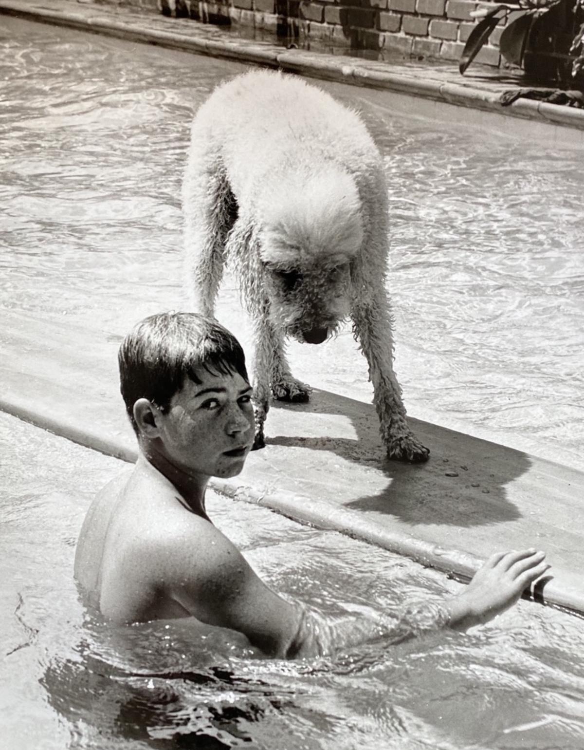 Stanley Livingston and a canine friendCourtesy Stanley Livingston