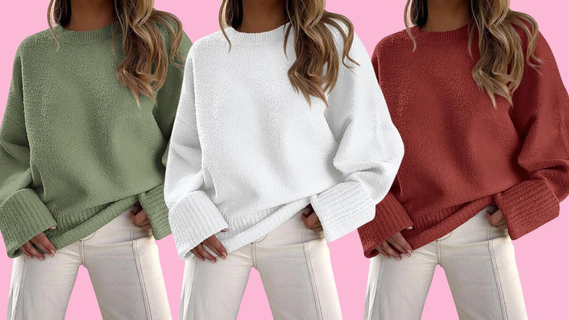 Shoppers Love This Cozy, Oversized Sweater That 'Feels Like a Big Hug' 