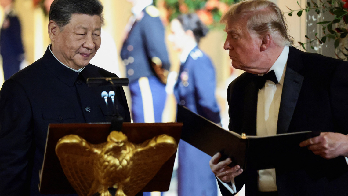 Trump to wrap up Xi summit with a tour of US archives