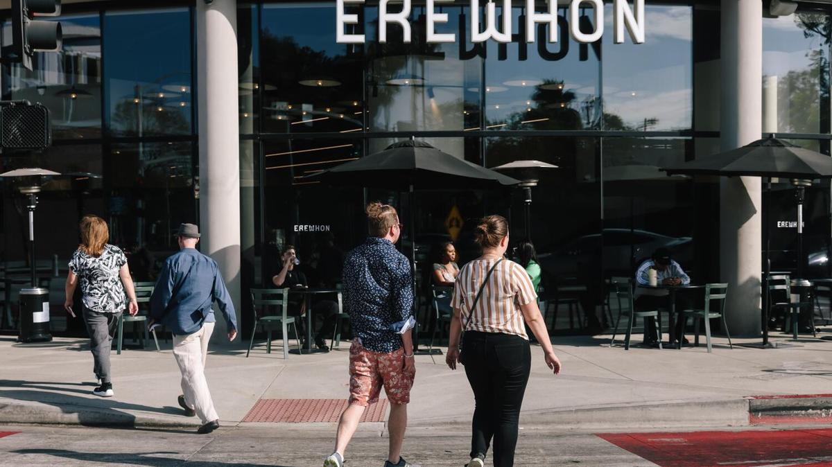 Los Angeles, CA - July 17: The exterior of Erewhon is seen in Culver City on Wednesday, July 17, 2024 in Los Angeles, CA. (Dania Maxwell / Los Angeles Times)