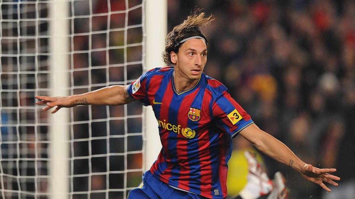  Zlatan Ibrahimović was at the peak of his powers when he joined Barcelona. | Liewig Christian/Corbis/Getty Images 