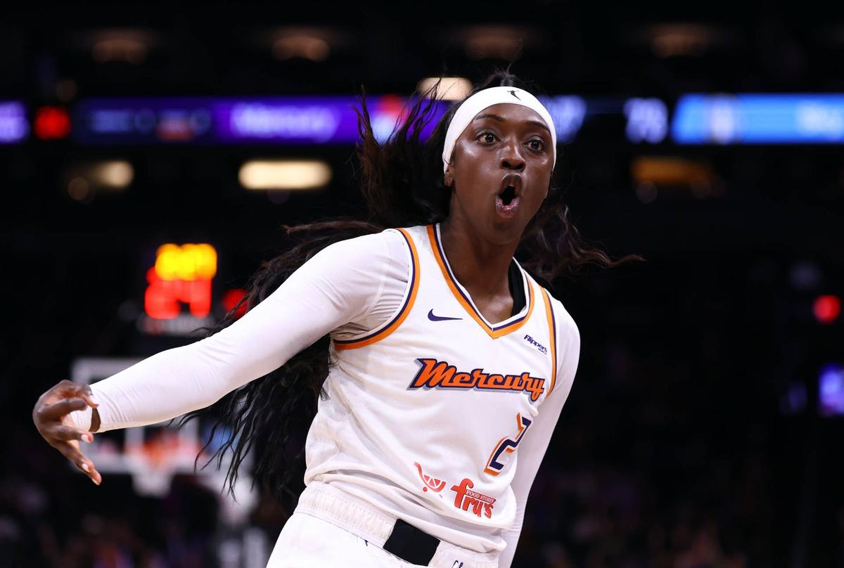  Phoenix Mercury guard Kahleah Copper © Mark J. Rebilas-Imagn Images