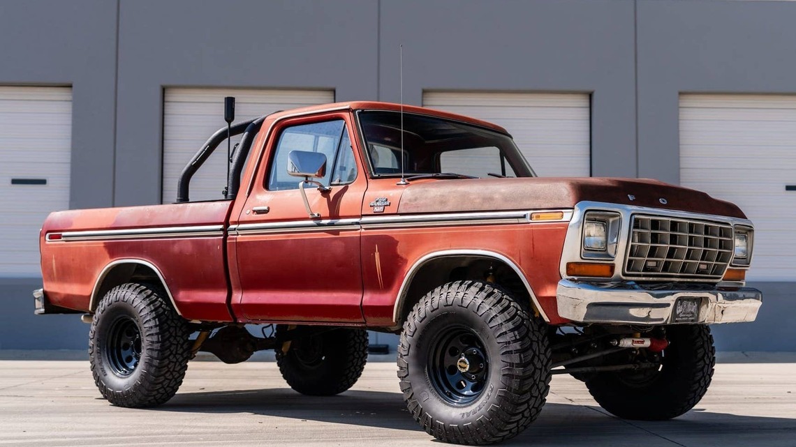 1979 Ford F-150 Ranger XLT 4x4 For Sale With 31,000 Miles Shown