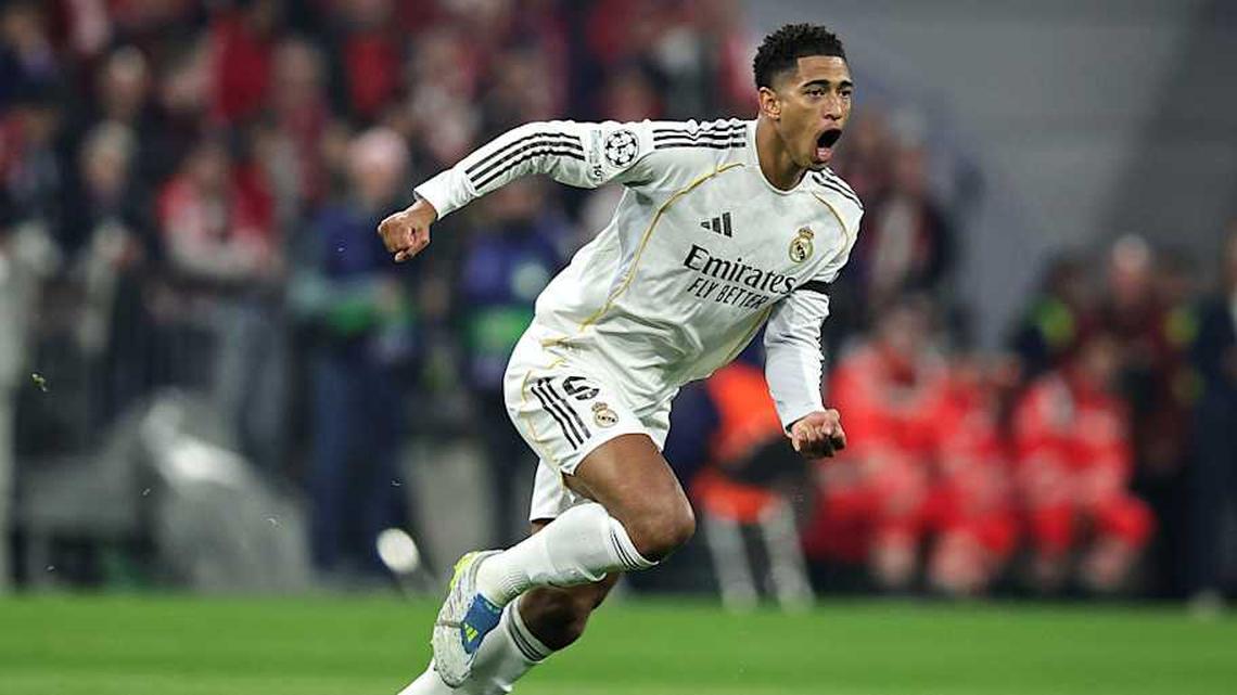  Jude Bellingham put it all on the line for Real Madrid. | Christina Pahnke/sampics/Getty Images 