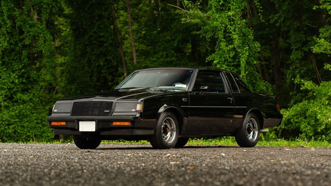 1987 Buick Grand National for Sale With 72,000 Miles Shown