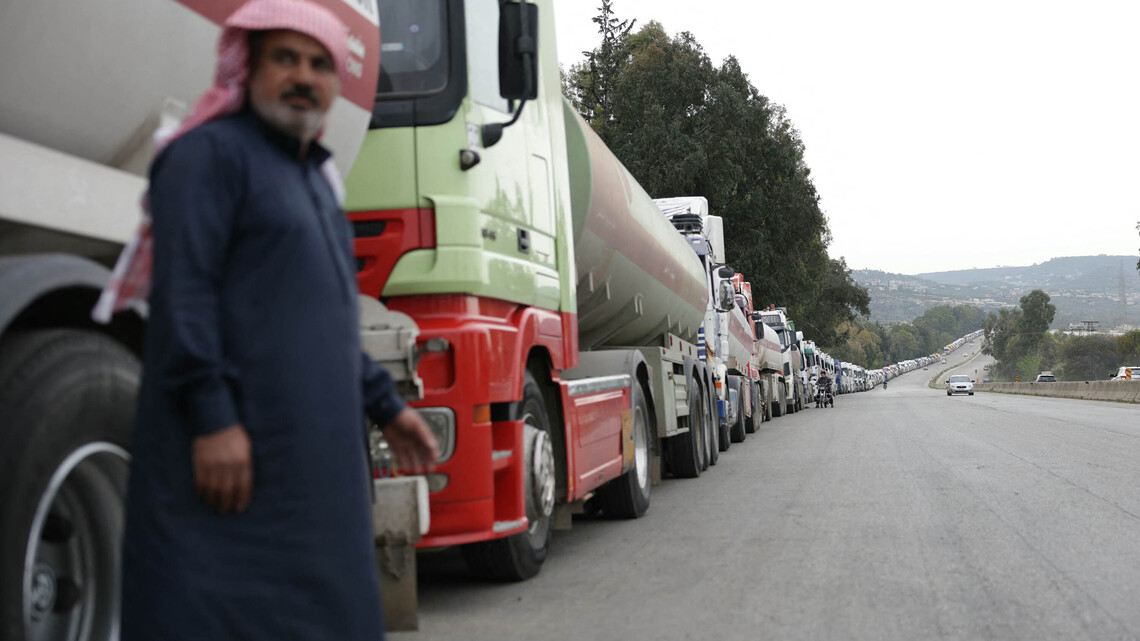 Thousands of trucks haul Iraq's oil through Syria in sign of Hormuz legacy 