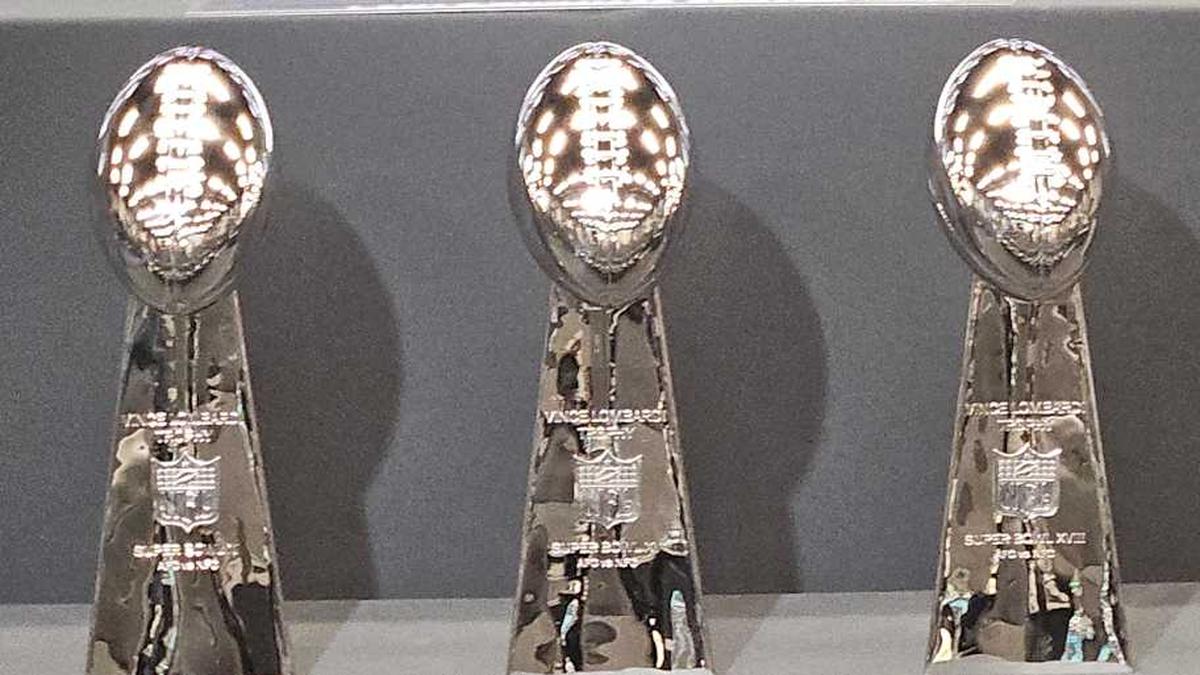 Las Vegas Raiders Lombardi Trophies | Dexter Ernest Wayne Carpenter, On SI 