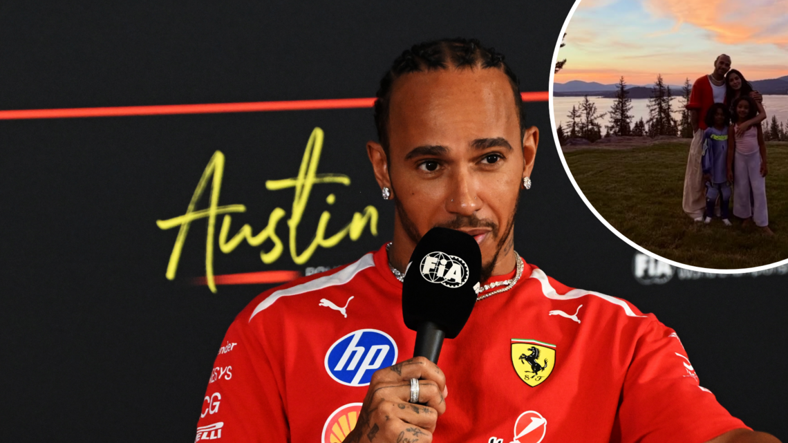 Lewis Hamilton Makes Rare Comment About Bonding With Kim Kardashian's Kids 