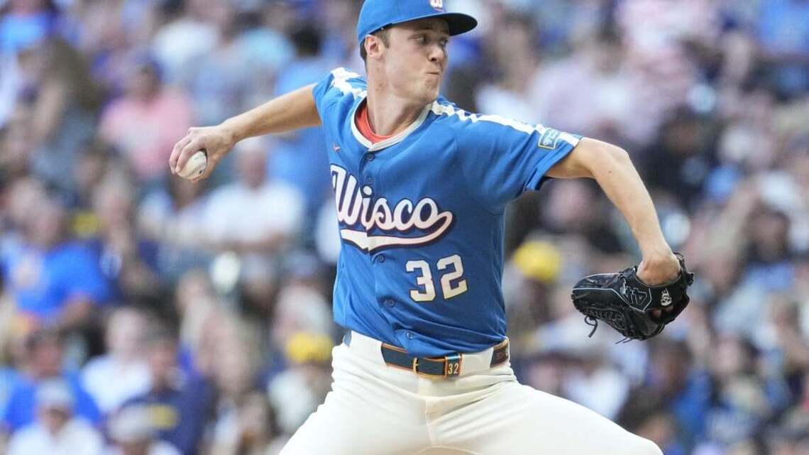 MLB roundup: Brewers' Jacob Misiorowski fans 15 Phils in 1-hit gem 