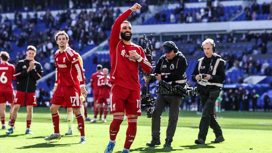  Mohamed Salah has plenty of admirers. | Alfie Cosgrove/News Images/NurPhotoGetty Images 