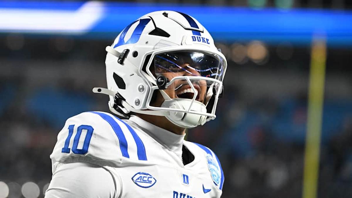  Duke transfer quarterback Darian Mensah figures to provide Miami with plenty of upside this fall. | Bob Donnan-Imagn Images 