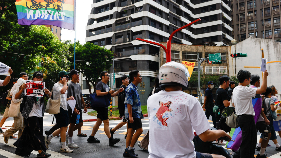 Rare police raid of Taipei gay bar sparks angry protest