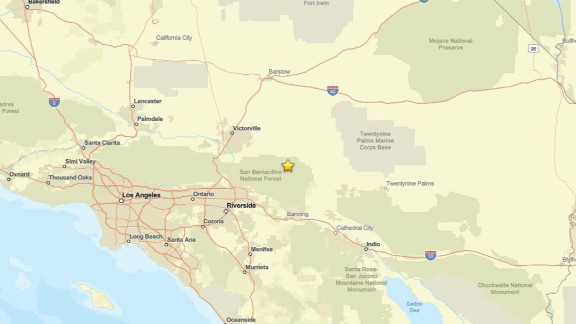 Update: Earthquake of 2.6 magnitude registered close to Big Bear City, CA on Oct. 6 