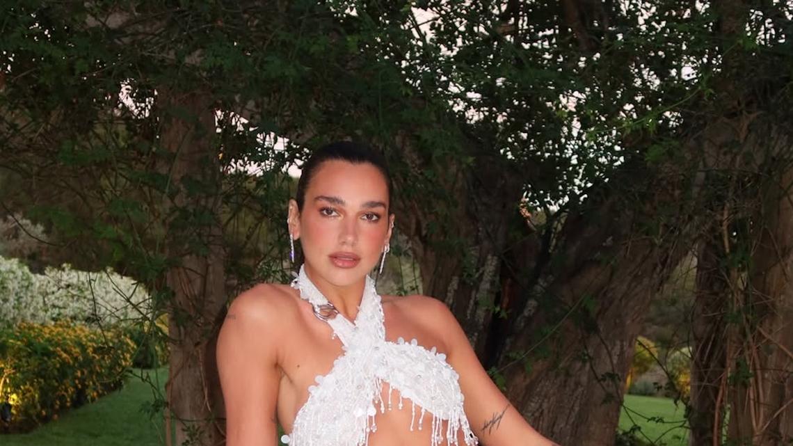 Bride-to-Be Dua Lipa Flaunts Bikini Body in Leopard Set on Bachelorette Trip 