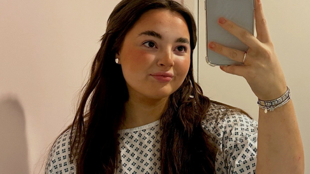 Ayley Crawford was diagnosed with leukemia. (Leukaemia UK via SWNS). 