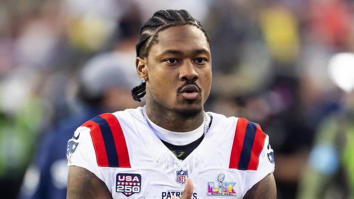  Feb 8, 2026; Santa Clara, CA, USA; New England Patriots wide receiver Stefon Diggs (8) against the Seattle Seahawks during Super Bowl LX at Levi's Stadium. Mandatory Credit: Mark J. Rebilas-Imagn Images | Mark J. Rebilas-Imagn Images 