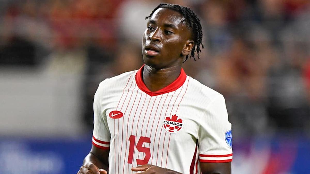  Moïse Bombito's health is of the utmost importance for Canada's center back role. | Pablo Morano/BSR Agency/Getty Images 