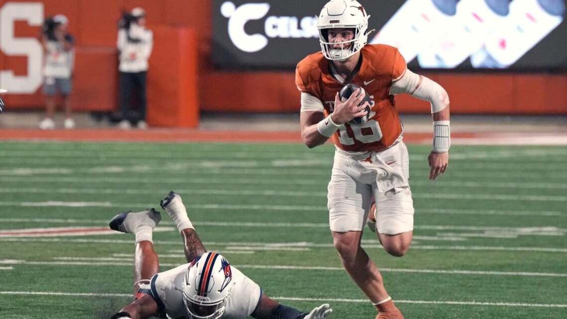 Arch Manning, No. 1 Texas making first visit to No. 14 Tennessee 