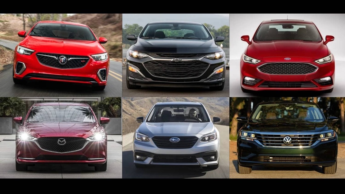 Six Midsize Sedans America Lost In Just Five Years