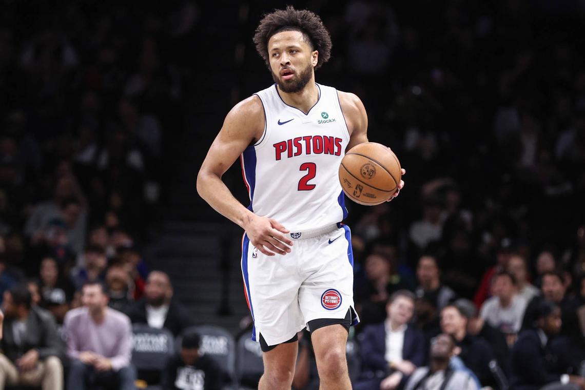  Detroit Pistons guard Cade Cunningham (2) Wendell Cruz-Imagn Images
