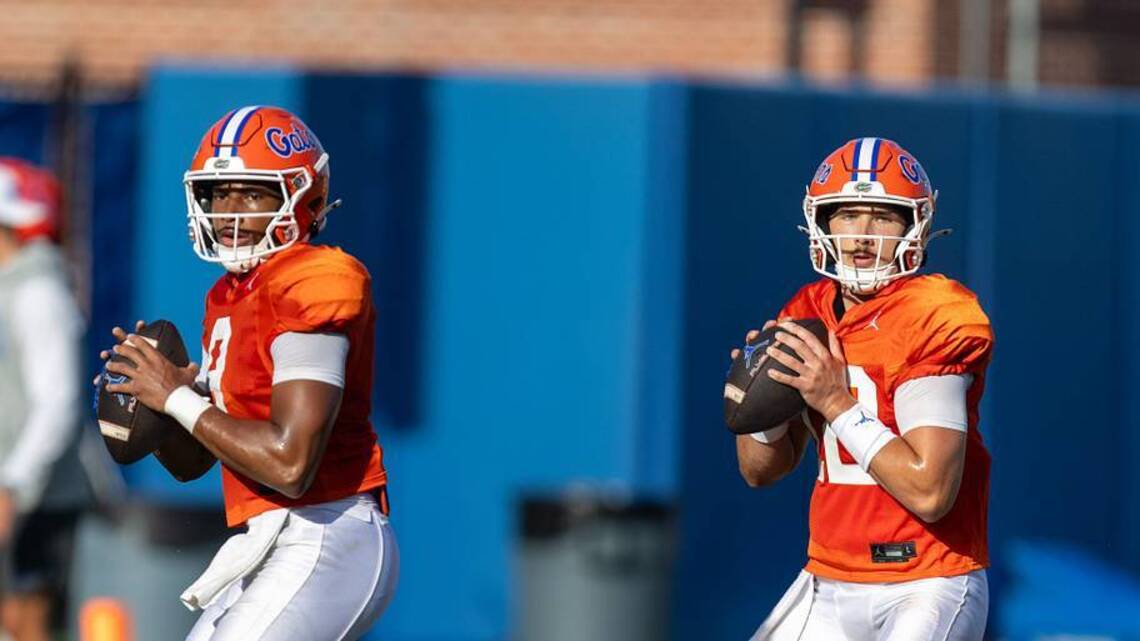 Where Florida's QB Controversy Stands as Gators Prep to Face No. 3 Georgia