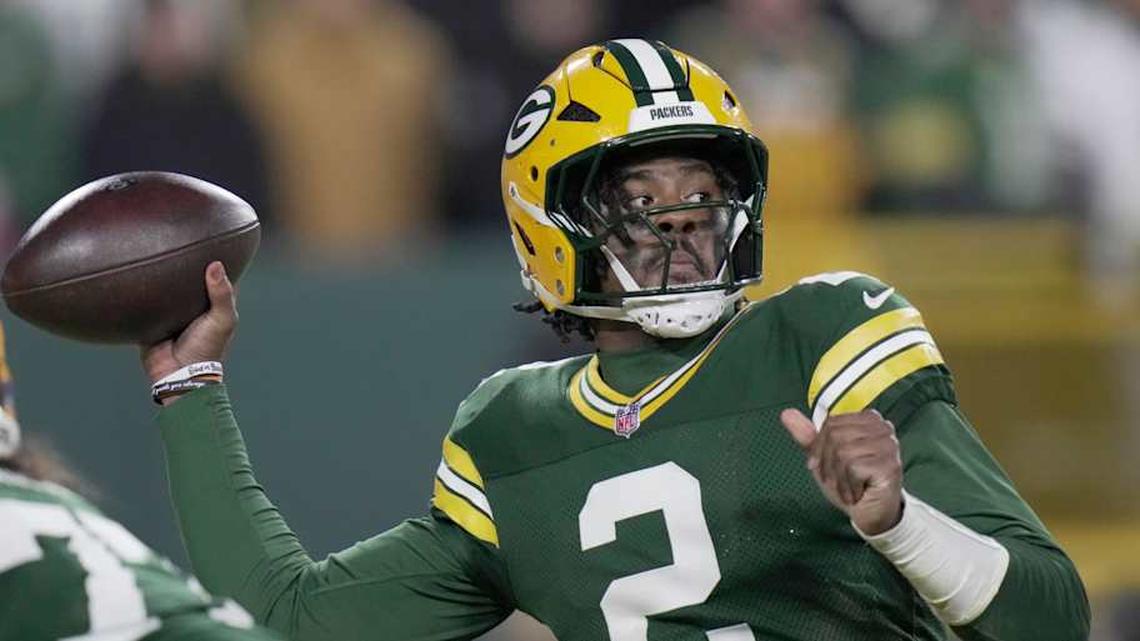  Green Bay Packers quarterback Malik Willis (2) throws during the third quarter of their game against the Baltimore Ravens Saturday, December 27, 2025 at Lambeau Field in Green Bay, Wisconsin. | Mark Hoffman / Milwaukee Journal Sentinel / USA TODAY NETWORK via Imagn Images 