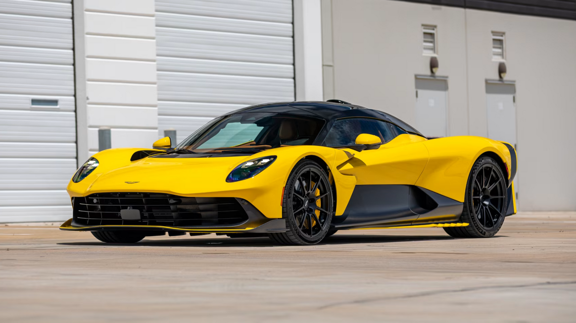 Aston Martin's $1.2 Million Valhalla Is Already Hitting The Used Market 