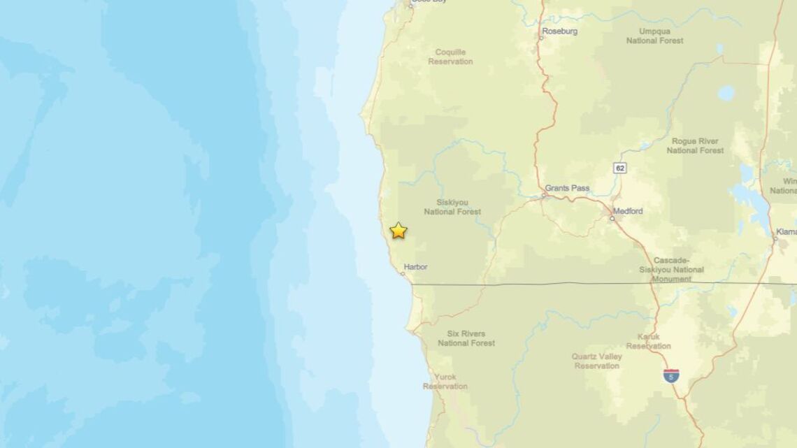 Update: Aug. 10 - 2.3 magnitude earthquake detected close to Pistol River, OR 