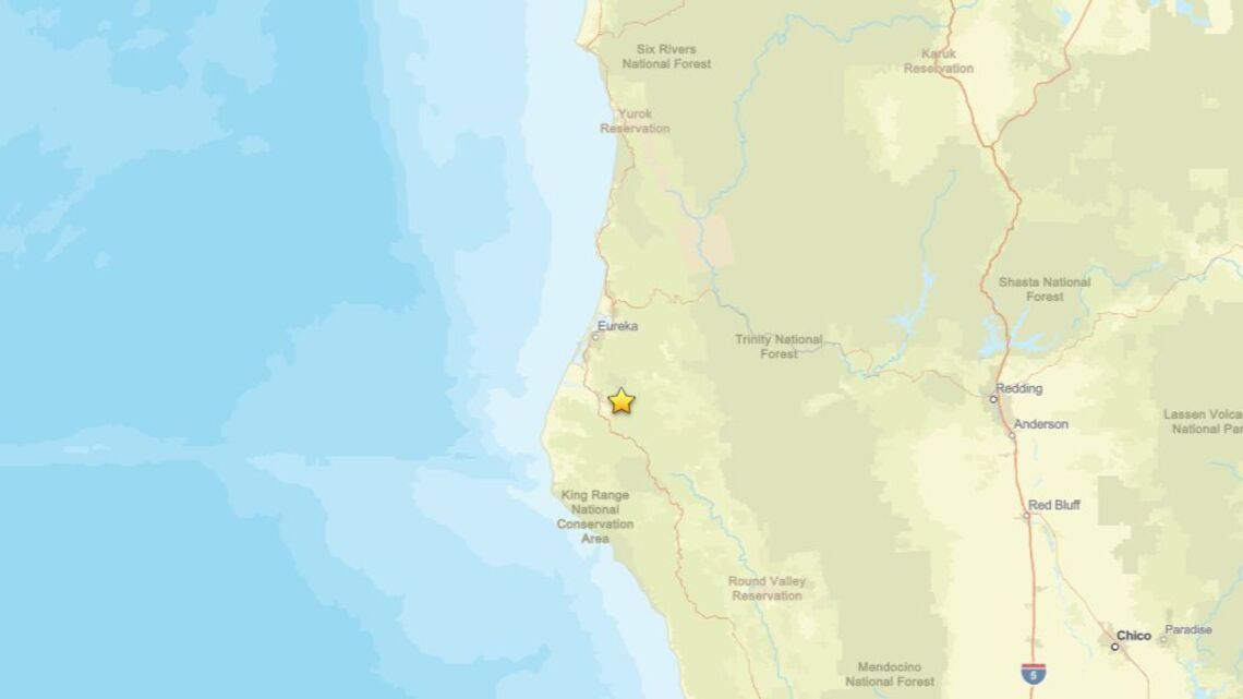 Update: Earthquake shakes region close to Hydesville, CA on Oct. 5 - 2.7 magnitude detected 