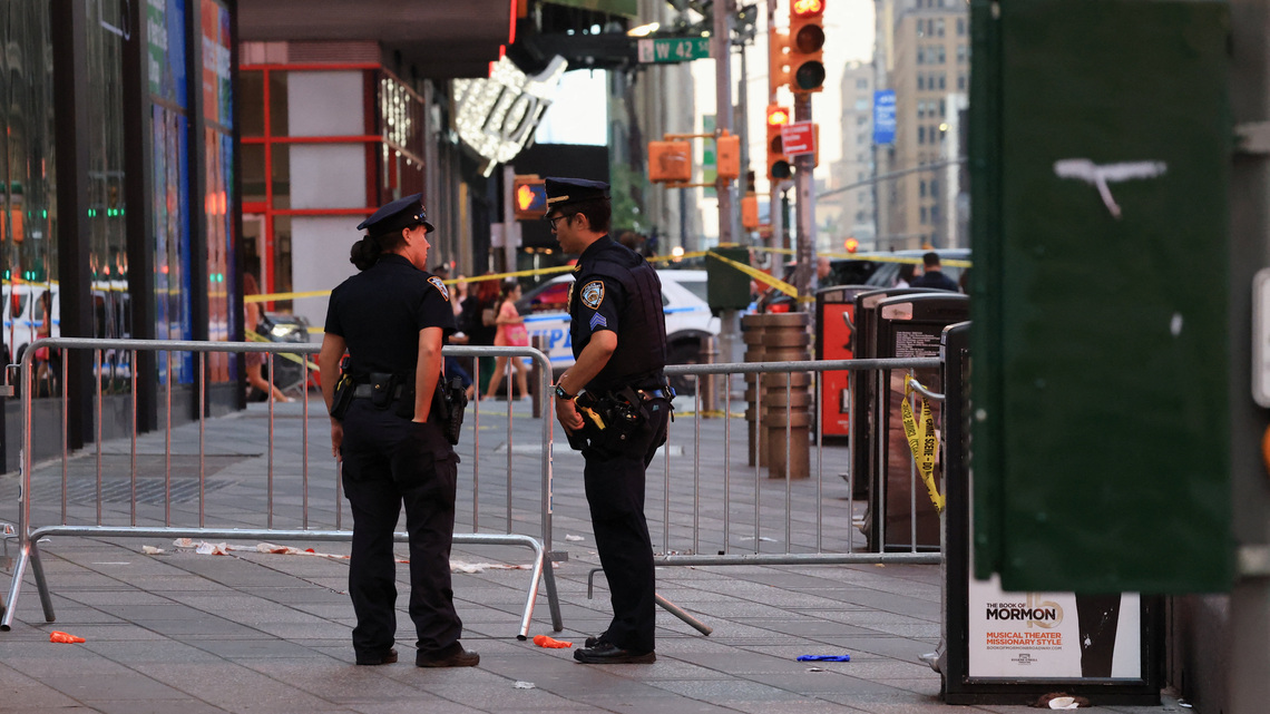 BofA vice president killed in Times Square stabbing