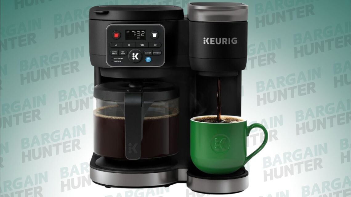Reviewers Say This Keurig K-Duo Coffee Maker Gives Them "The Best of Both Worlds"-And It's on Sale 