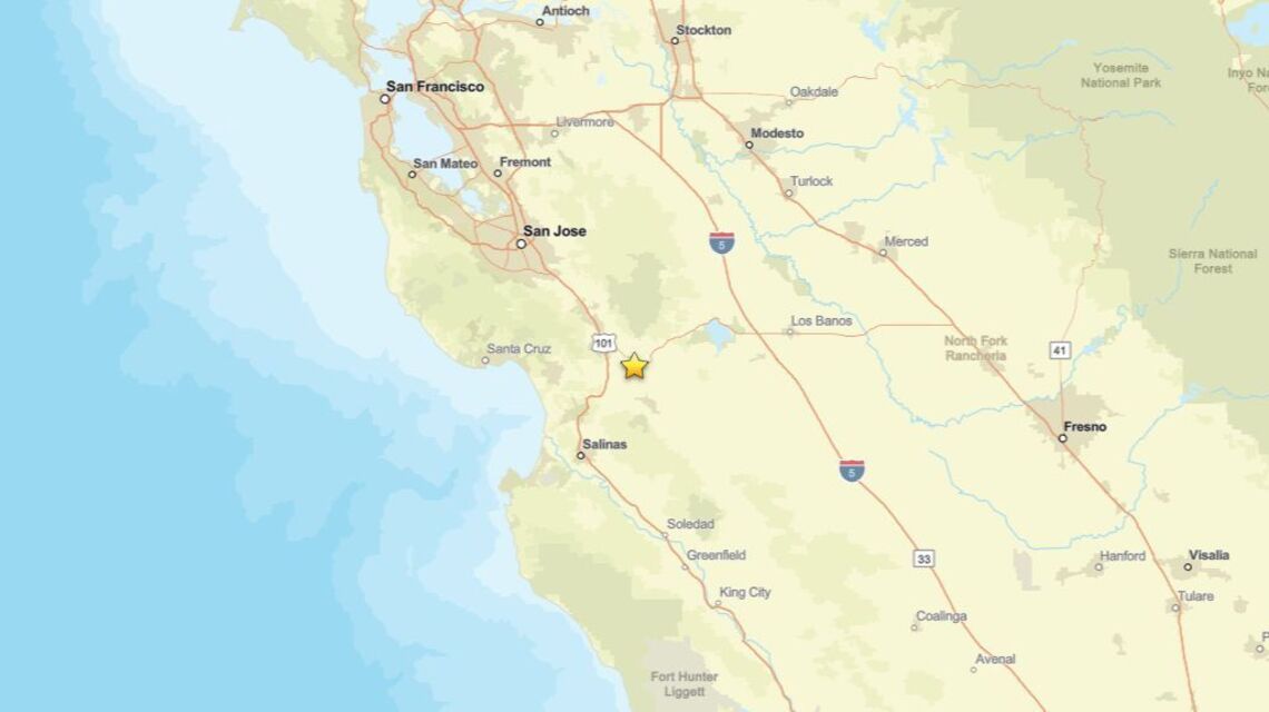 Update: 2.1 magnitude earthquake struck close to Gilroy, CA on June 3 