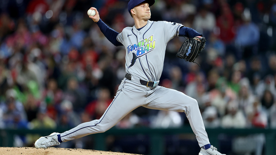 Rays breeze by Phillies, but Griffin Jax leaves early with bruised back