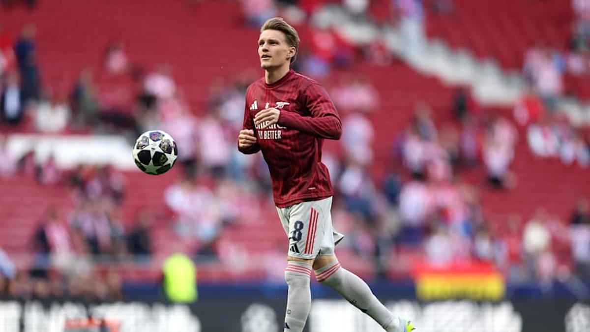  Ødegaard has high hopes for the end of the season. | Julian Finney/UEFA/Getty Images 