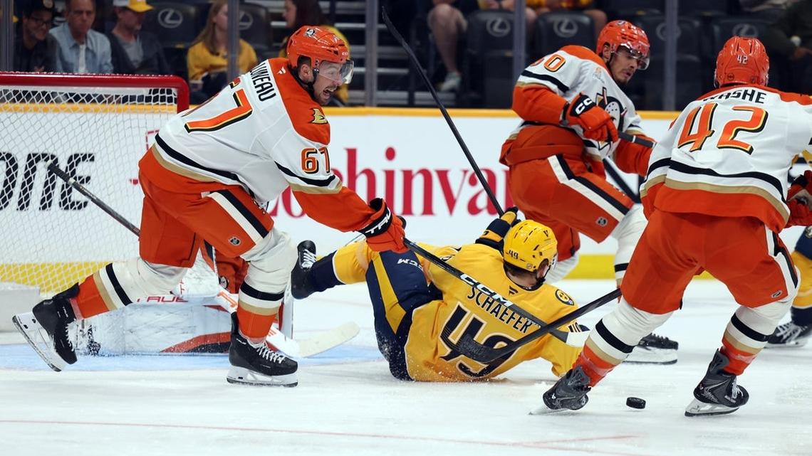 Troy Terry, Ducks eke out victory over Predators 