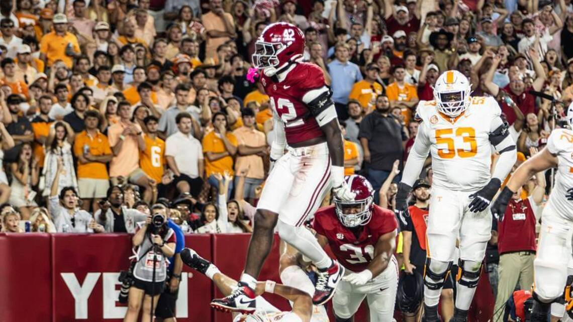 How to Watch No. 6 Alabama at No. 14 Tennessee
