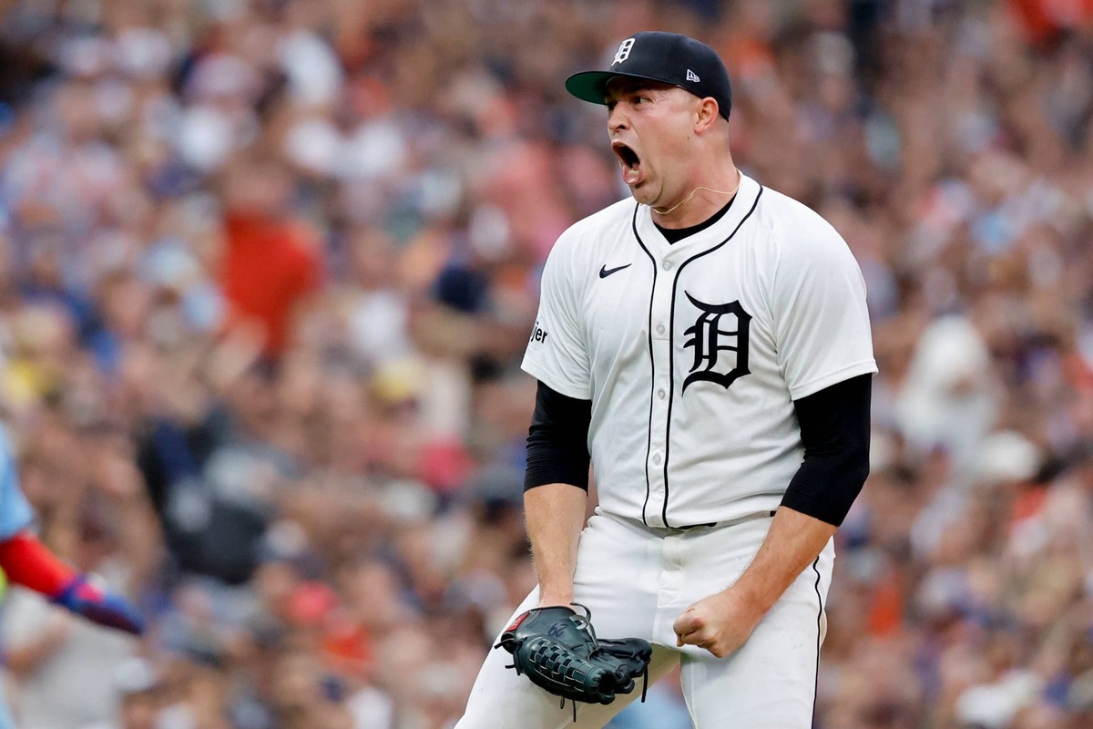  Detroit Tigers pitcher Tarik Skubal (29) © Rick Osentoski-Imagn Images