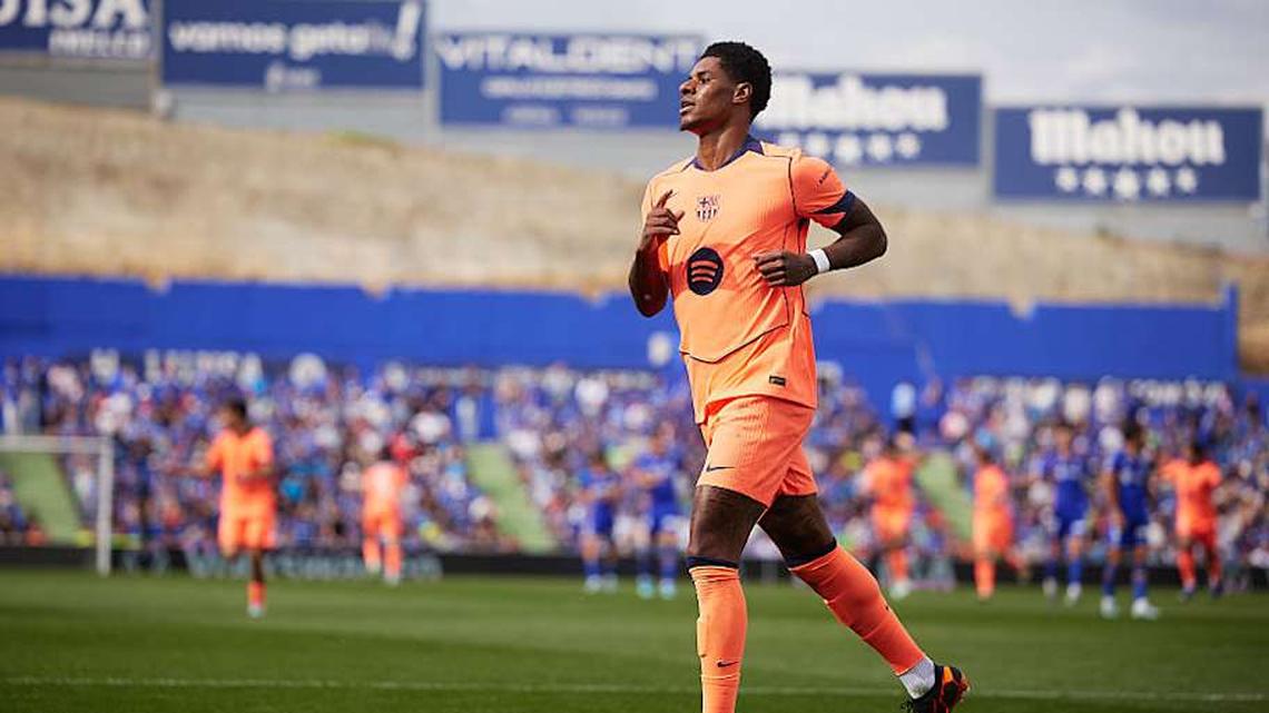  Marcus Rashford scored from the bench. | Alvaro Medranda/Quality Sport Images/Getty Images 