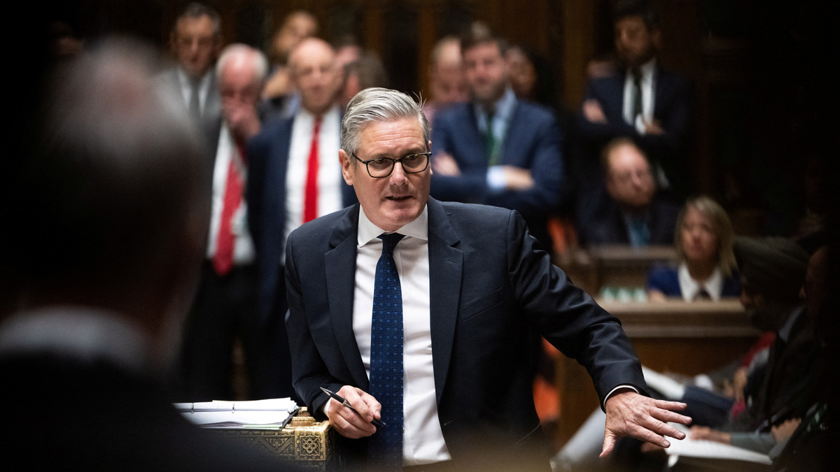 British Prime Minister Keir Starmer speaks during the Prime Minister's Questions at the House of Commons in London, Britain, June 10, 2026. © House of Commons/Handout via REUTERS