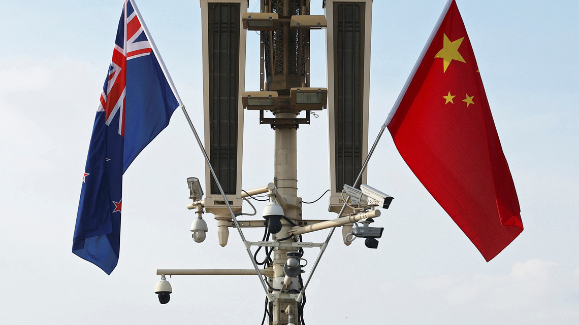 China rejects New Zealand spy allegations as false
