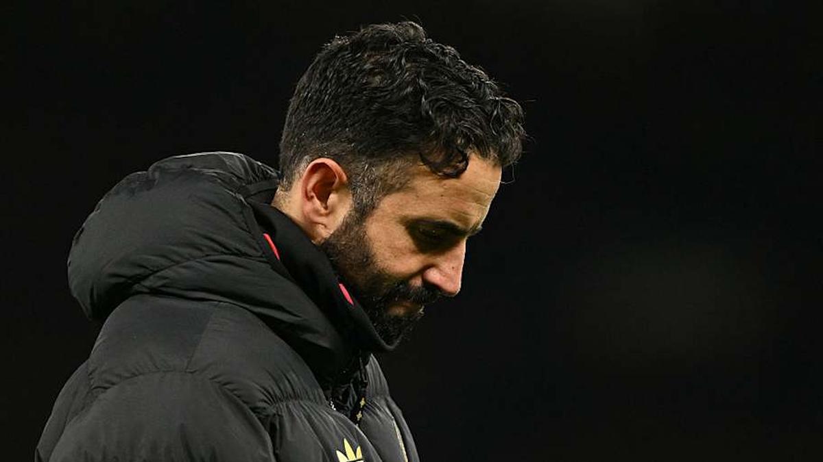  Ruben Amorim led Manchester United to historic lows. | Oli Scarff/AFP/Getty Images 