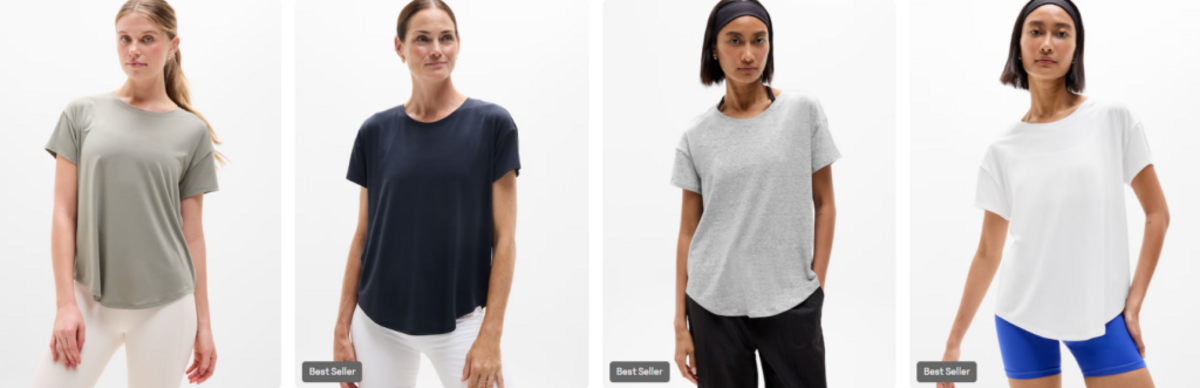  Photo credit: Athleta screenshot 