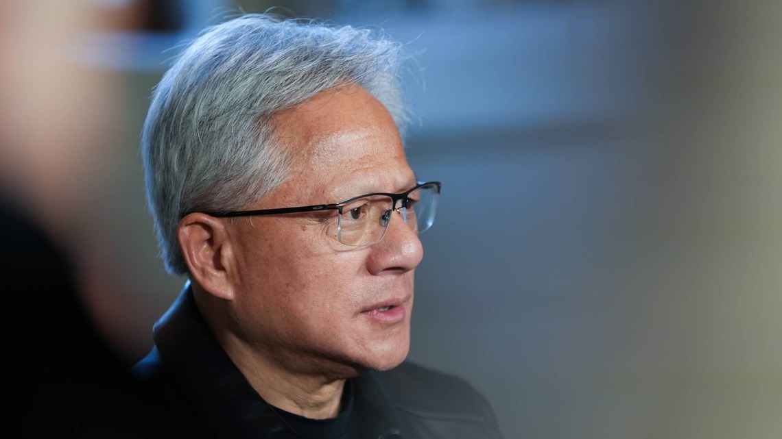 Nvidia dodged the AI selloff, and Jensen Huang has a theory why 