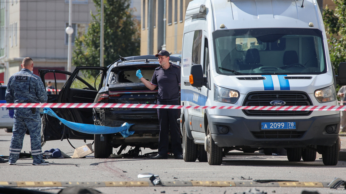 Russian serviceman killed in explosion in St. Petersburg, media reports 