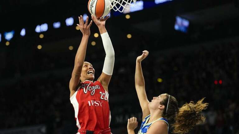 A'ja Wilson puts up 32 as Aces cruise to win over Wings 