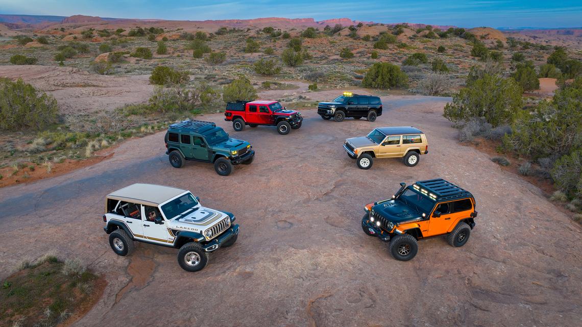 Jeep will show off these five concepts at Moab off-roading festival 
