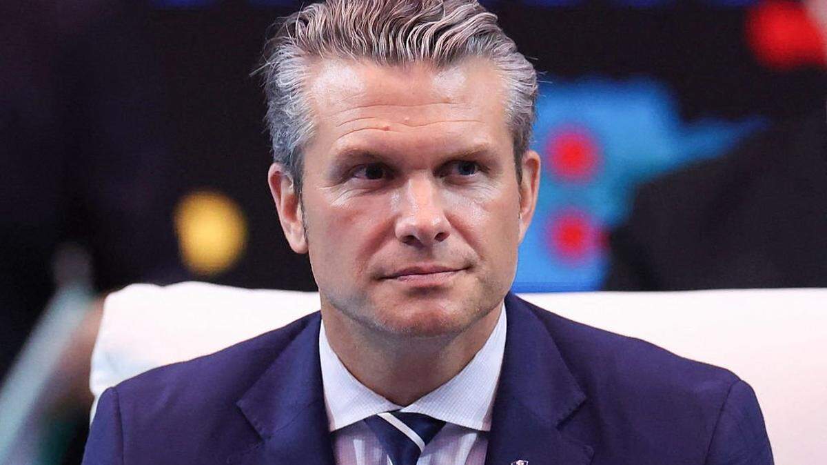 US Defense Secretary Pete Hegseth