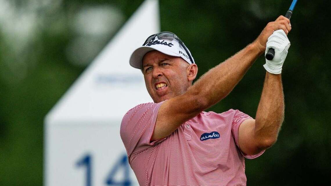 Cameron Percy cruises into lead at ISPS Handa Senior Open 