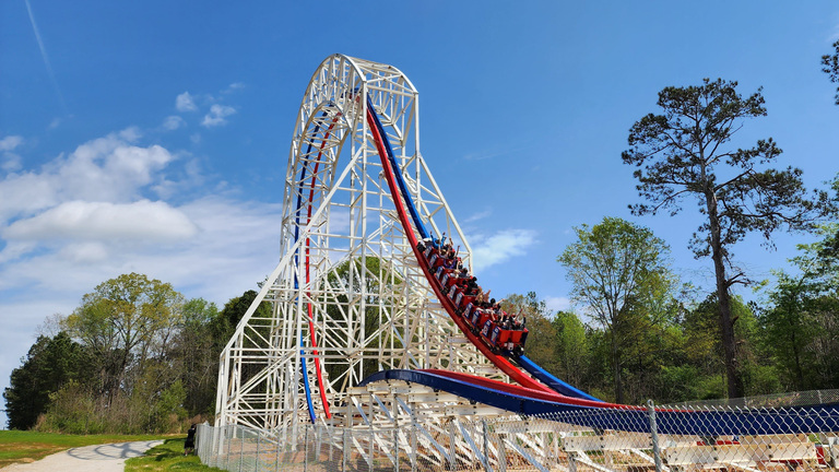 Six Flags just bought this world-class roller coaster. Could it end up at Carowinds?